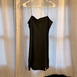 H&M, medium, black dress